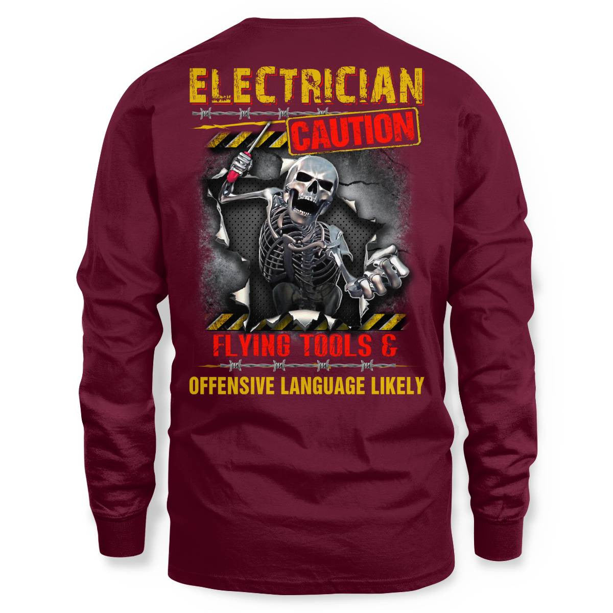 Awesome Electrician-Hoodie - grunx260804-0047