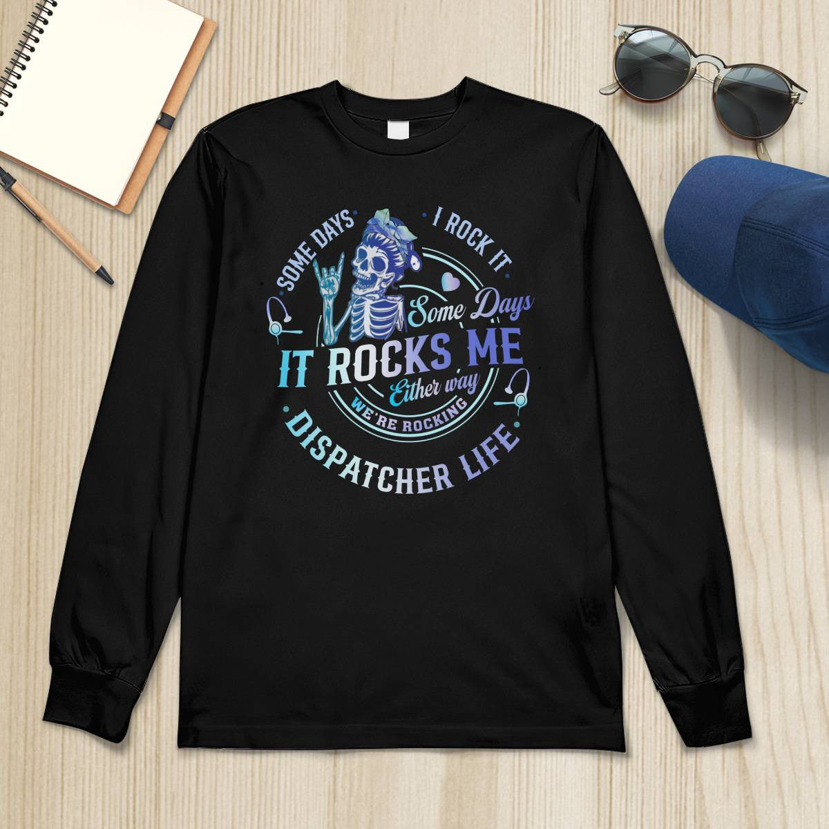 Awesome Dispatcher Life-T-shirt - grunx260804-0017