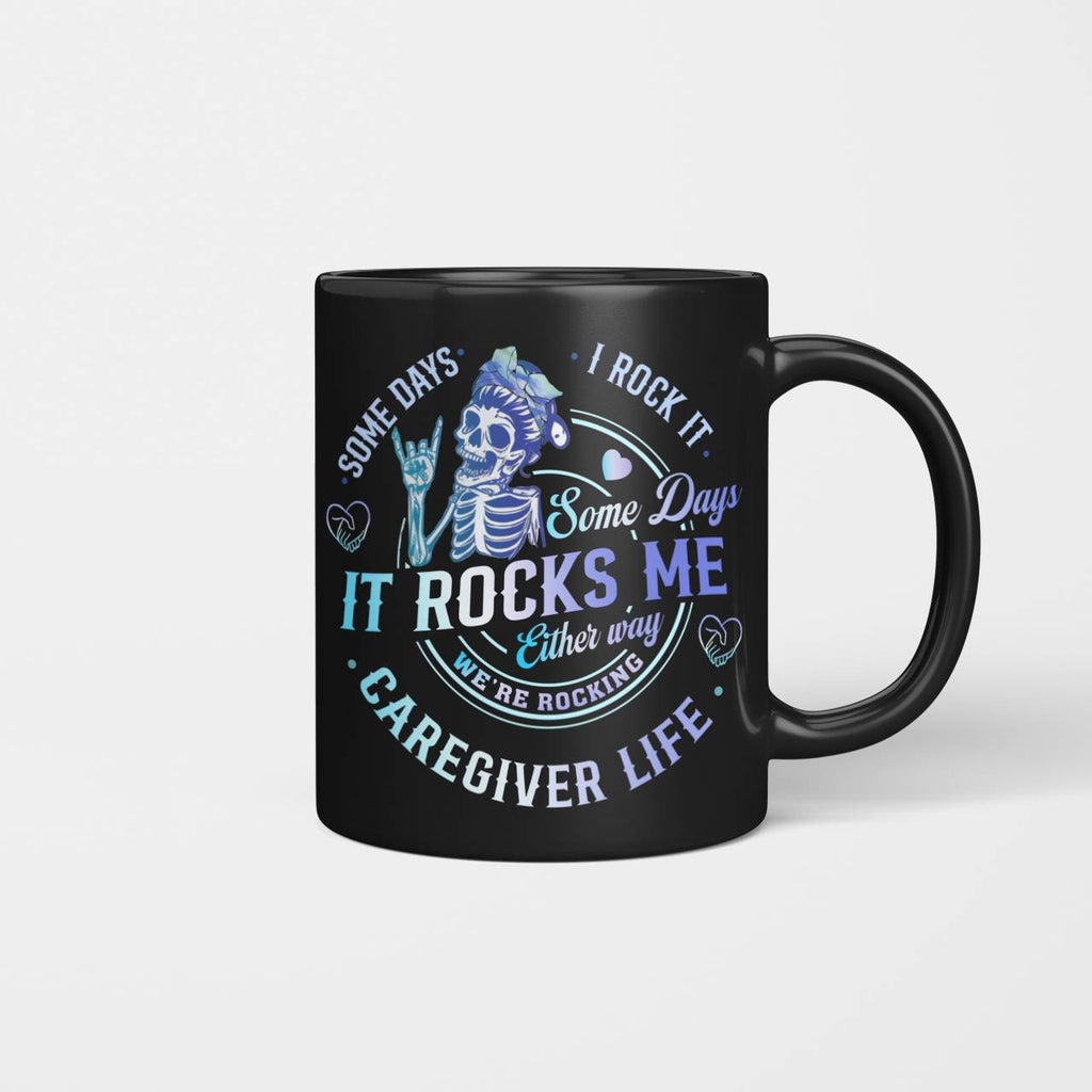 Awesome Caregiver Life-T-shirt-#F100724RCKNG1FCAREZ4