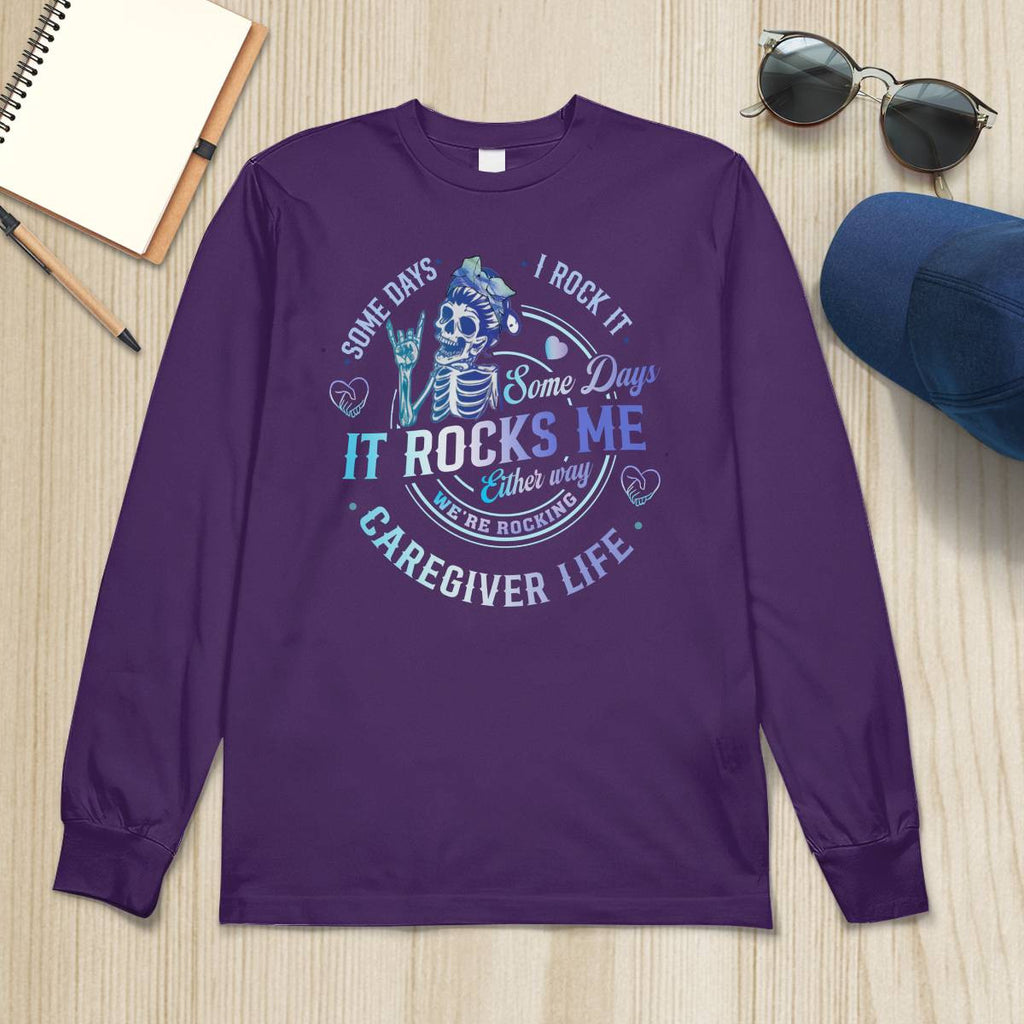 Awesome Caregiver Life-T-shirt-#F100724RCKNG1FCAREZ4