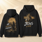 Jesus Is King Lion of Judah Hoodie