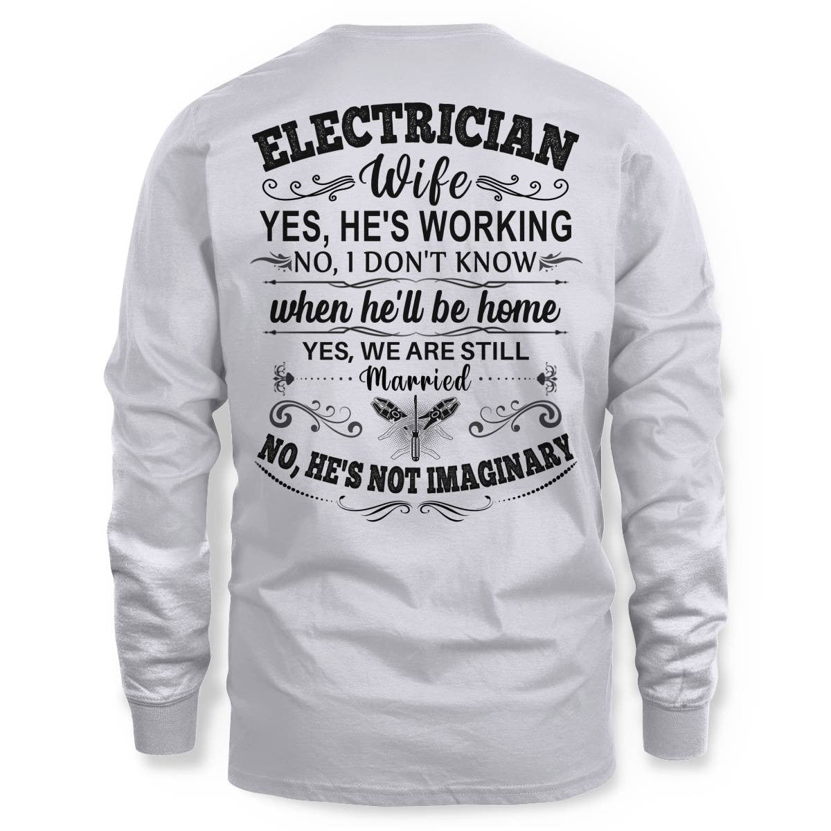 Awesome Electrician Wife-Hoodie - grunx260804-0088