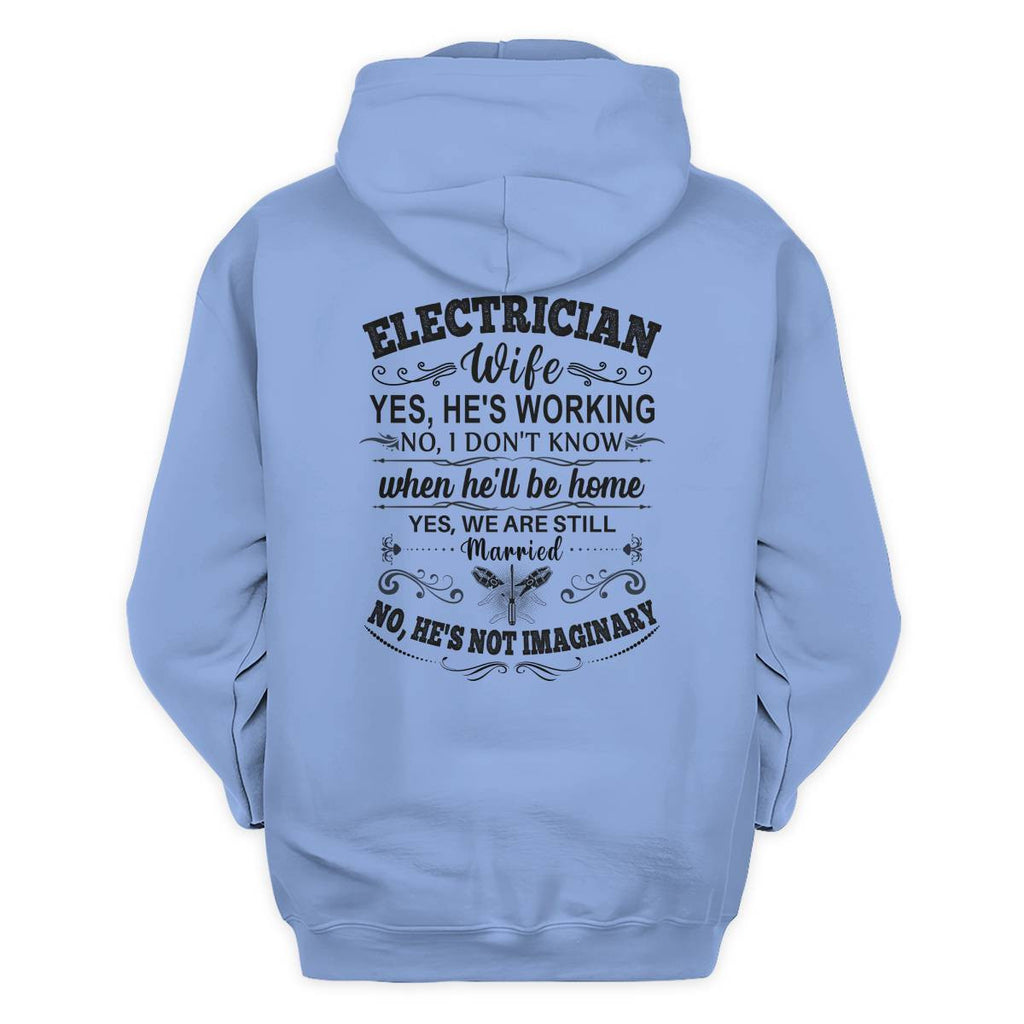 Awesome Electrician Wife-Hoodie - grunx260804-0088
