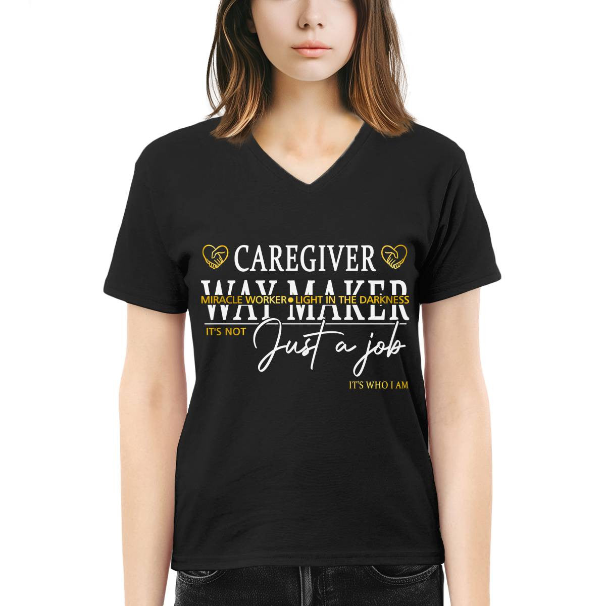 Awesome Caregiver-T-shirt-#F180724DANES3FCAREZ8