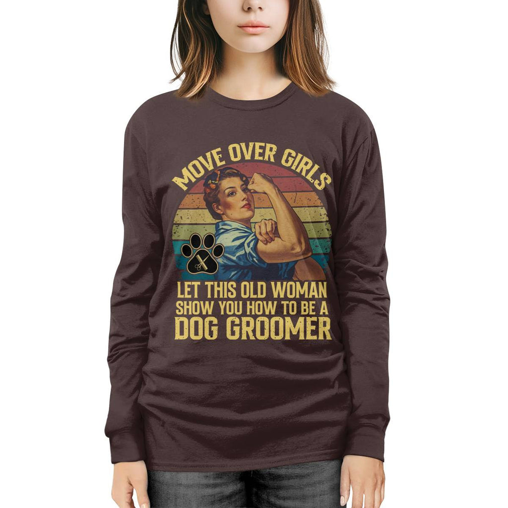 Awesome Dog Groomer-T-shirt - grunx260804-0031