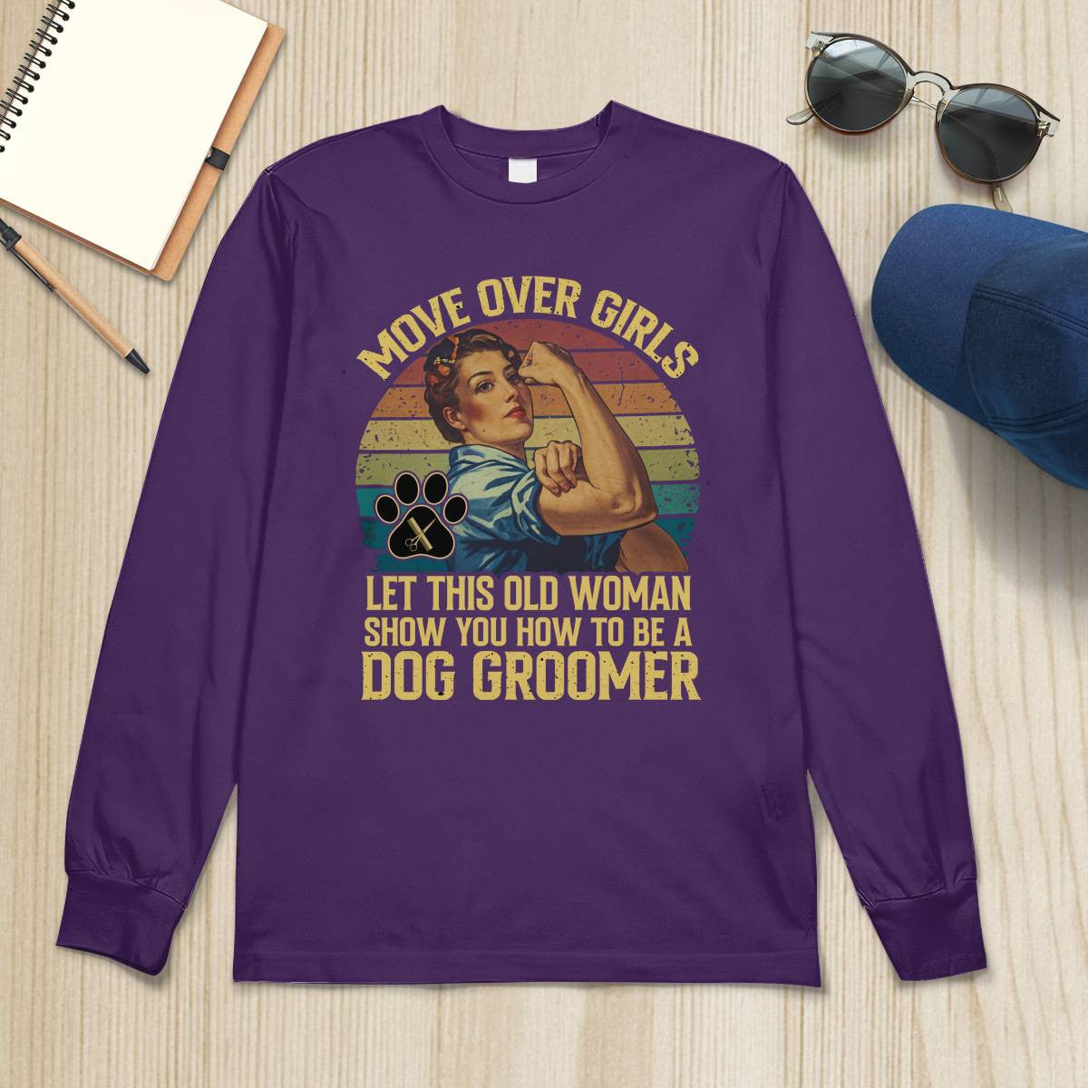Awesome Dog Groomer-T-shirt - grunx260804-0031