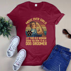 Awesome Dog Groomer-T-shirt - grunx260804-0031