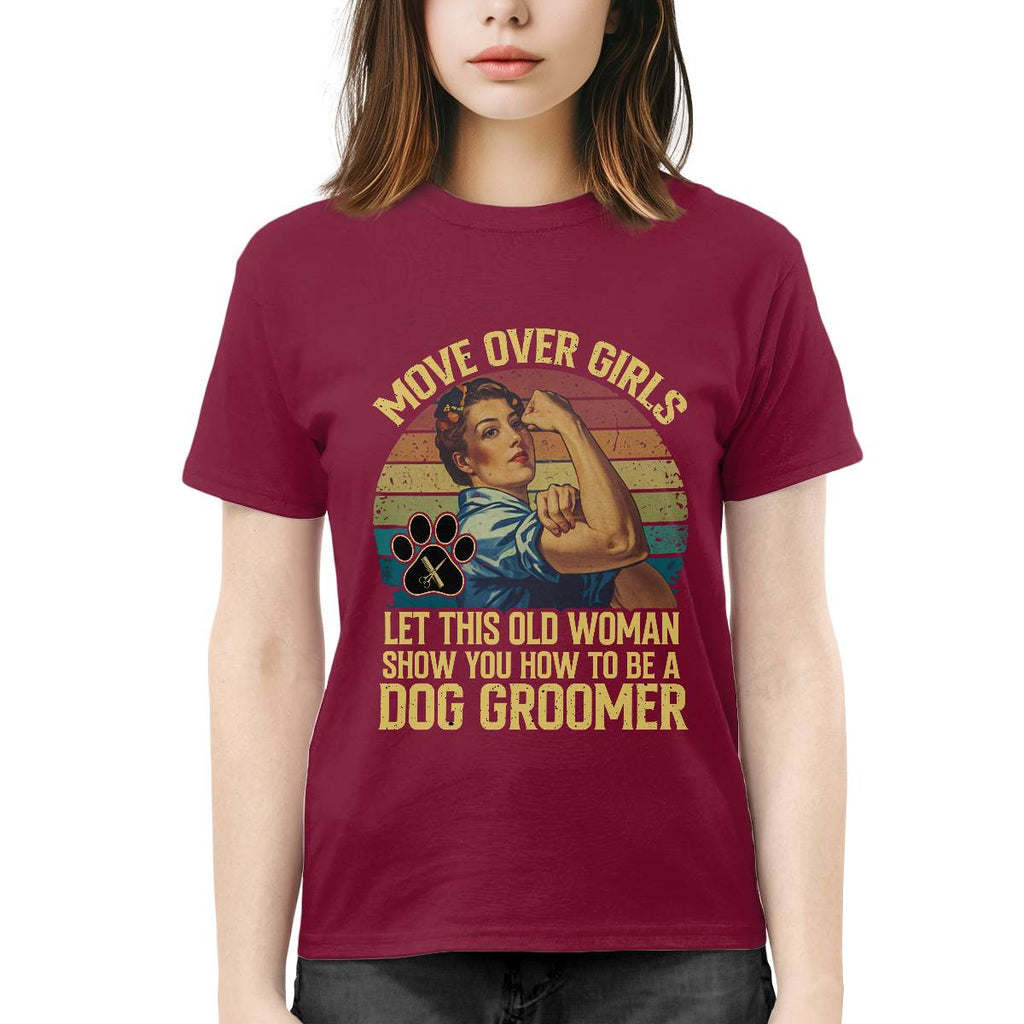 Awesome Dog Groomer-T-shirt - grunx260804-0031