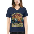 Awesome Dog Groomer-T-shirt - grunx260804-0031