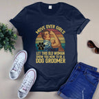 Awesome Dog Groomer-T-shirt - grunx260804-0031