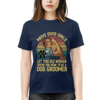 Awesome Dog Groomer-T-shirt - grunx260804-0031
