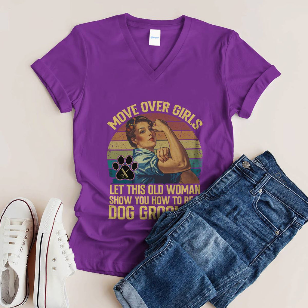 Awesome Dog Groomer-T-shirt - grunx260804-0031