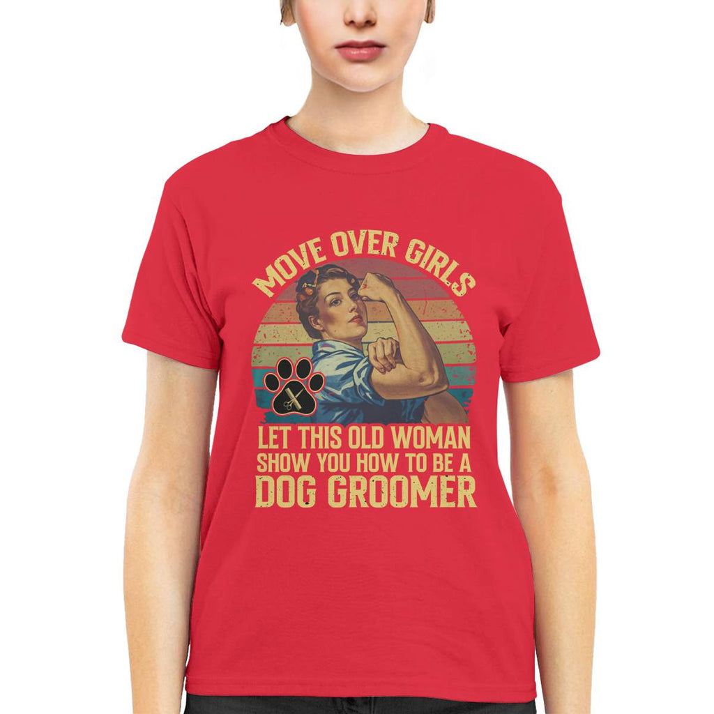 Awesome Dog Groomer-T-shirt - grunx260804-0031