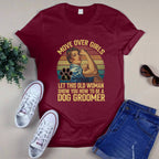 Awesome Dog Groomer-T-shirt - grunx260804-0031