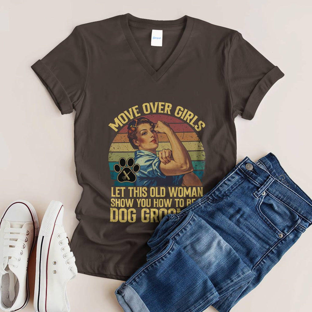 Awesome Dog Groomer-T-shirt - grunx260804-0031