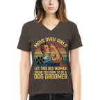 Awesome Dog Groomer-T-shirt - grunx260804-0031