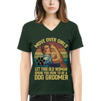 Awesome Dog Groomer-T-shirt - grunx260804-0031