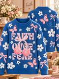 Faith Over Fear Ugly Sweater