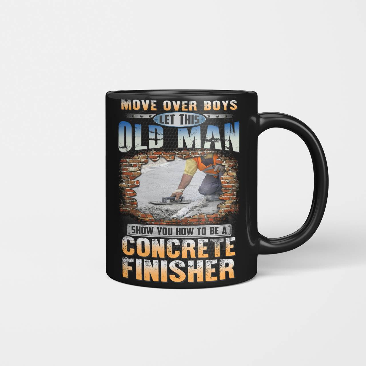 Awesome Concrete Finisher-T-shirt - grunx260804-0004