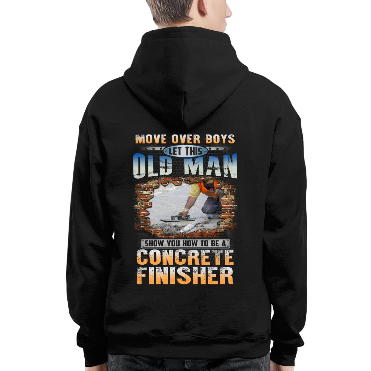 Awesome Concrete Finisher-T-shirt - grunx260804-0004
