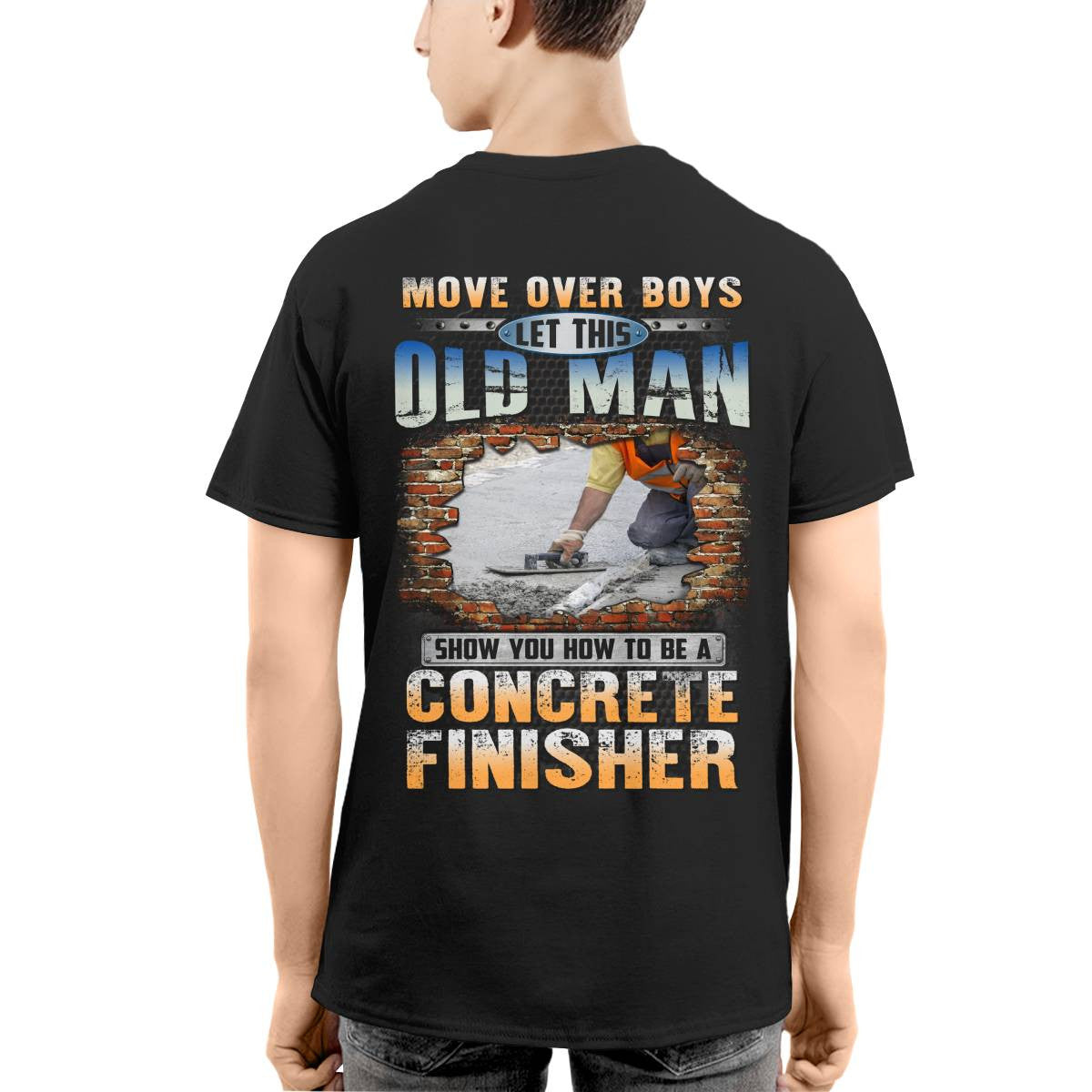 Awesome Concrete Finisher-T-shirt - grunx260804-0004