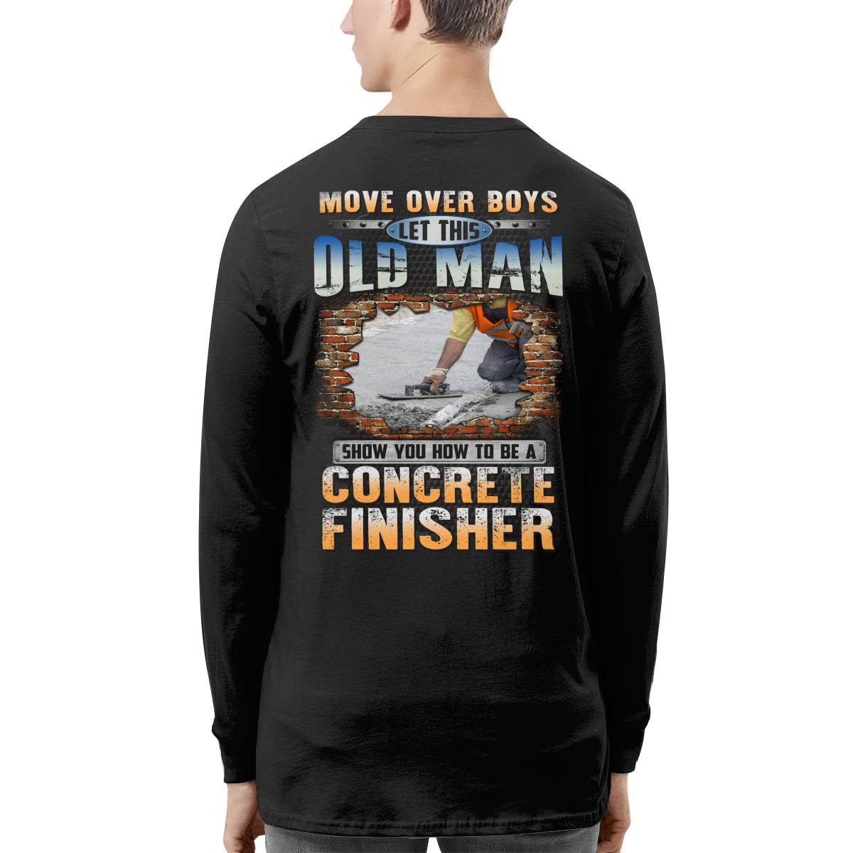 Awesome Concrete Finisher-T-shirt - grunx260804-0004