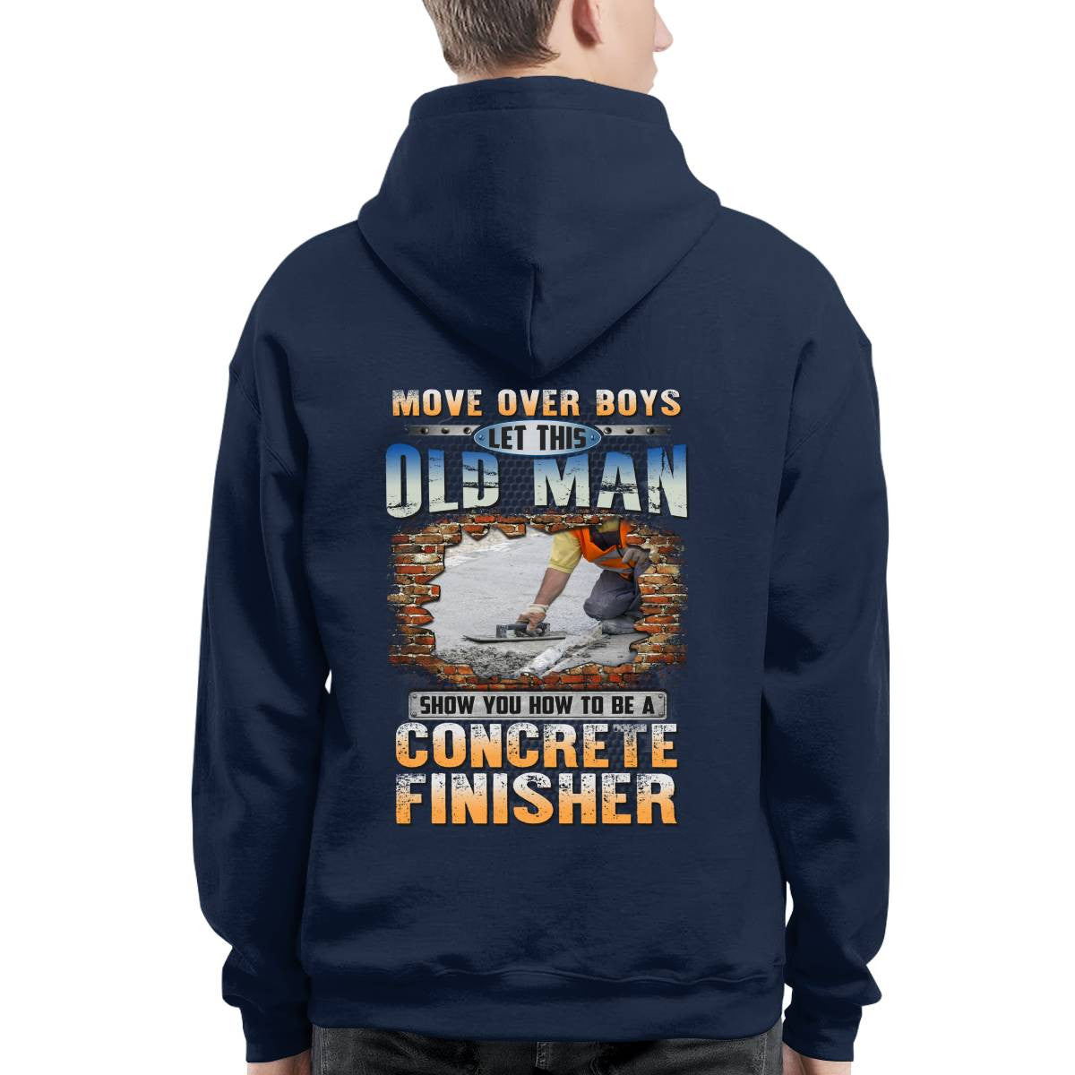 Awesome Concrete Finisher-T-shirt - grunx260804-0004