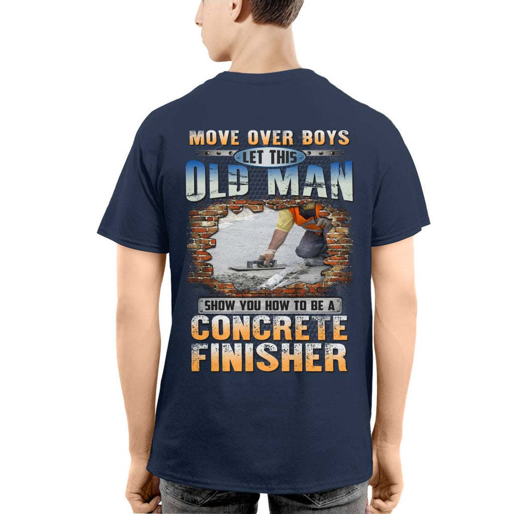 Awesome Concrete Finisher-T-shirt - grunx260804-0004
