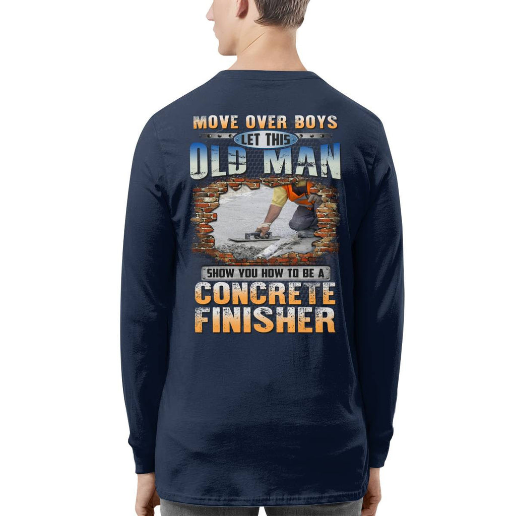 Awesome Concrete Finisher-T-shirt - grunx260804-0004