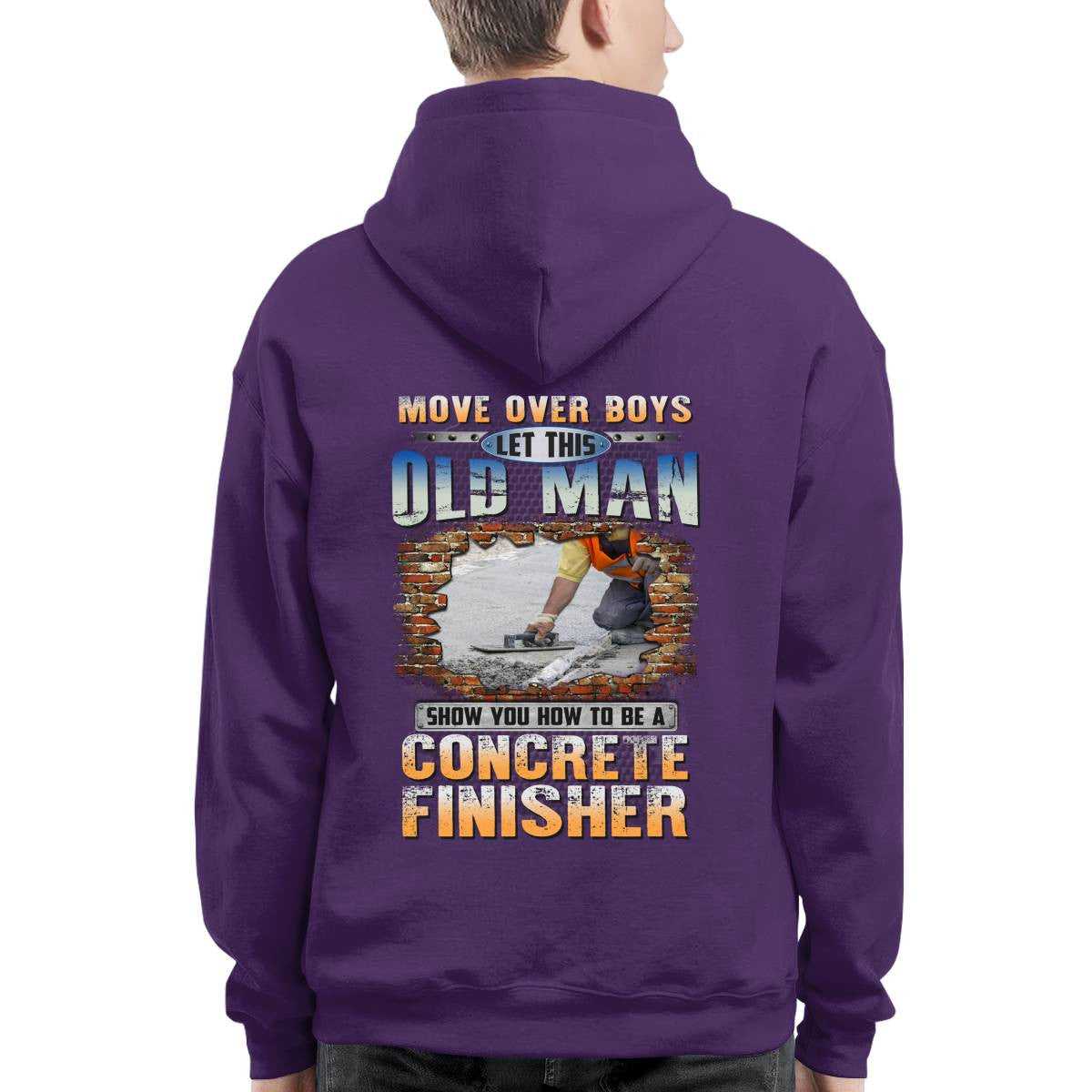 Awesome Concrete Finisher-T-shirt - grunx260804-0004