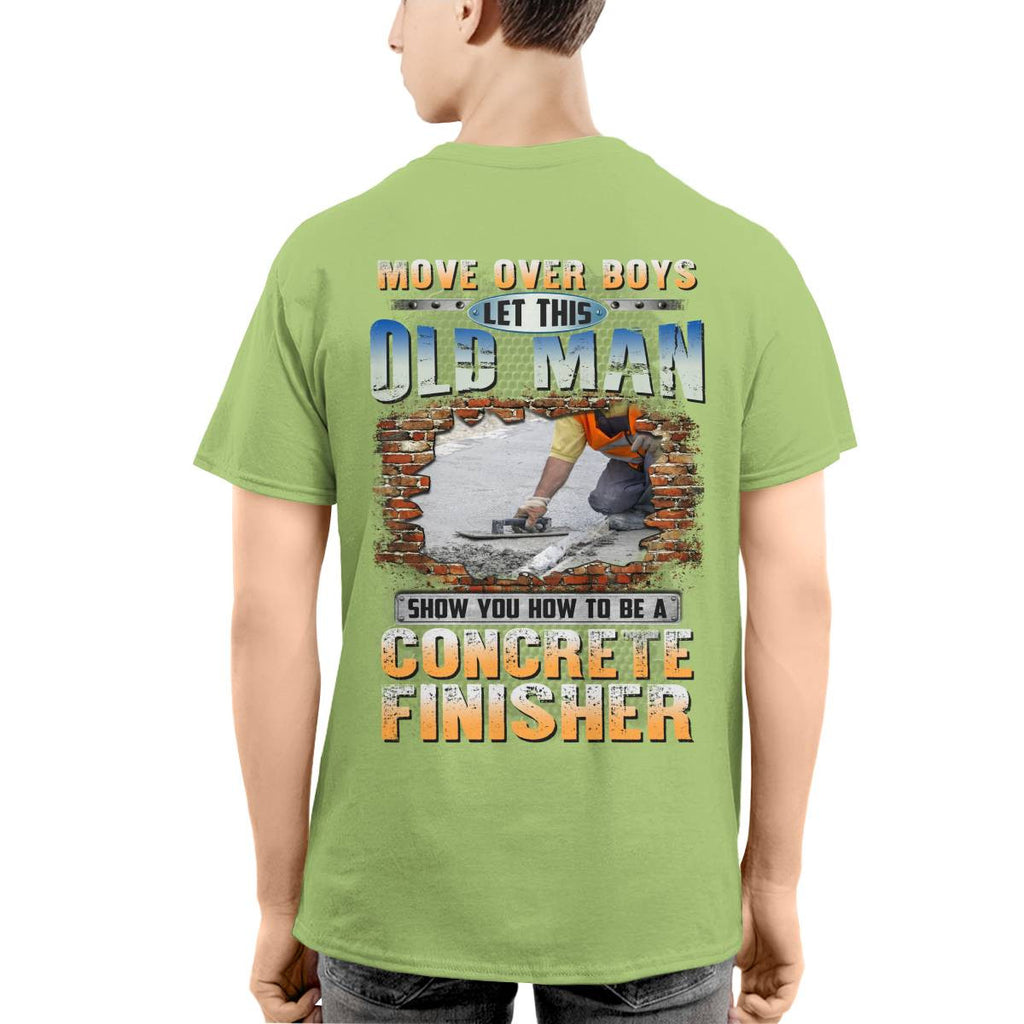 Awesome Concrete Finisher-T-shirt - grunx260804-0004