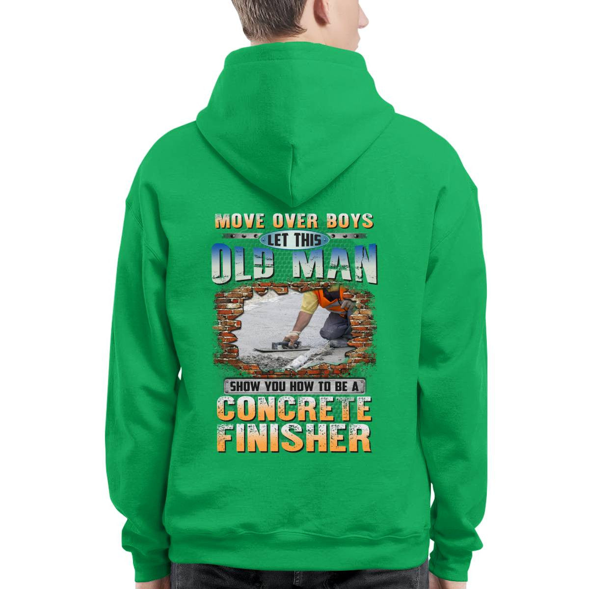 Awesome Concrete Finisher-T-shirt - grunx260804-0004