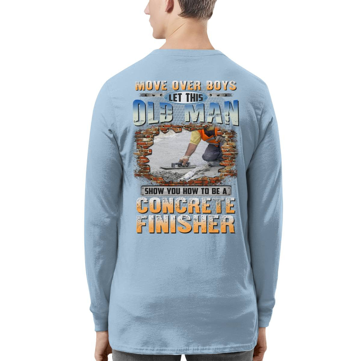 Awesome Concrete Finisher-T-shirt - grunx260804-0004