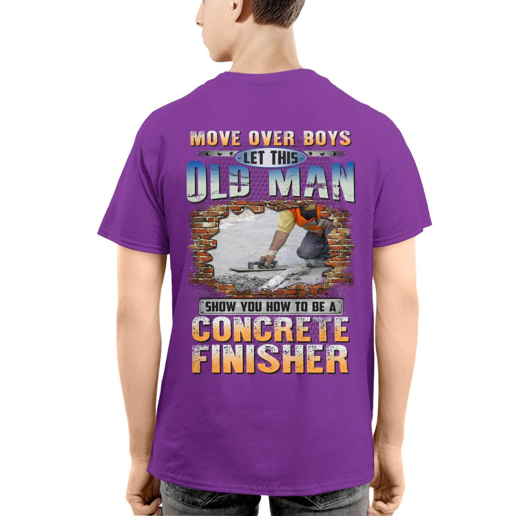 Awesome Concrete Finisher-T-shirt - grunx260804-0004