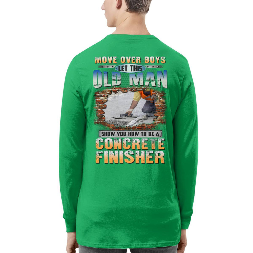 Awesome Concrete Finisher-T-shirt - grunx260804-0004