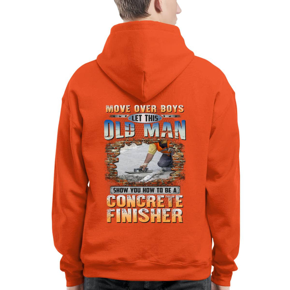 Awesome Concrete Finisher-T-shirt - grunx260804-0004