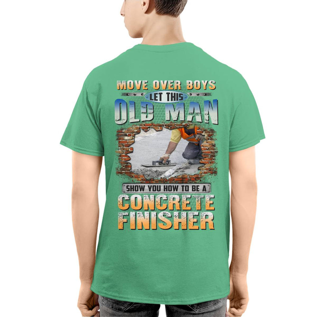 Awesome Concrete Finisher-T-shirt - grunx260804-0004