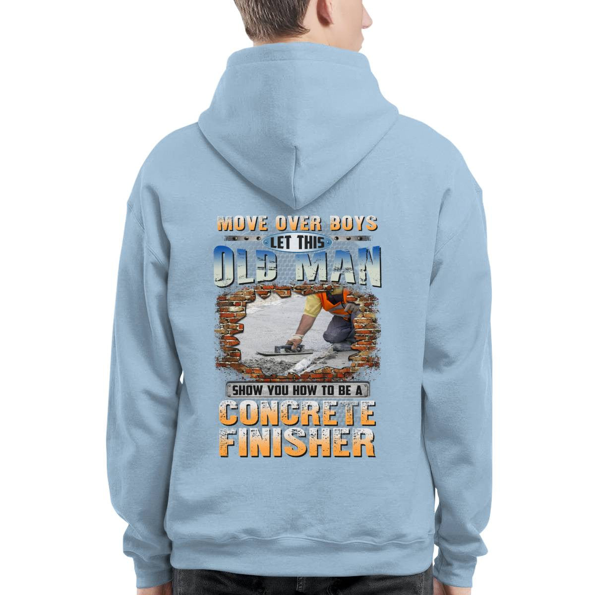 Awesome Concrete Finisher-T-shirt - grunx260804-0004