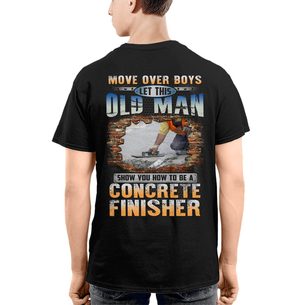 Awesome Concrete Finisher-T-shirt - grunx260804-0004