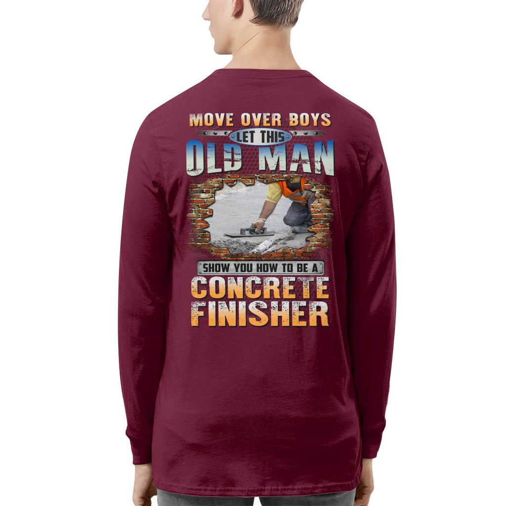 Awesome Concrete Finisher-T-shirt - grunx260804-0004