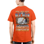 Awesome Concrete Finisher-T-shirt - grunx260804-0004