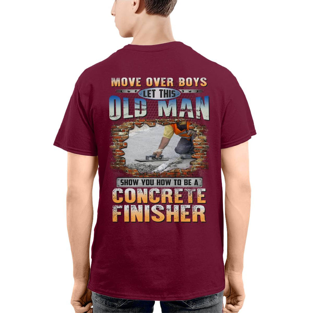 Awesome Concrete Finisher-T-shirt - grunx260804-0004
