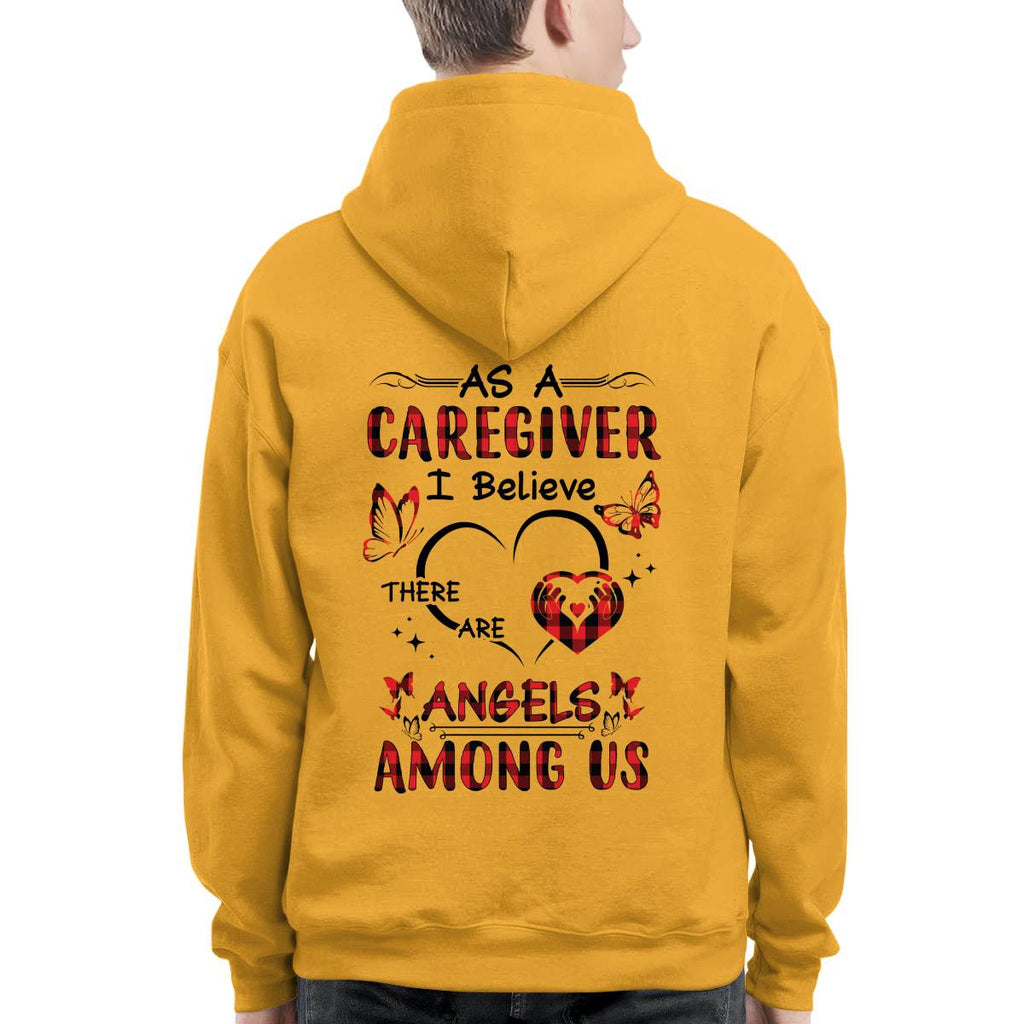 As a Caregiver I Believe There are angels among us-T-shirt - grunx260804-0203