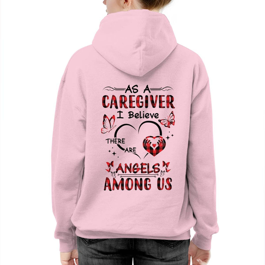 As a Caregiver I Believe There are angels among us-T-shirt - grunx260804-0203