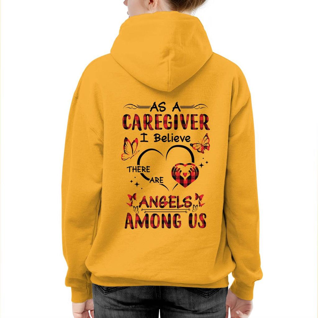 As a Caregiver I Believe There are angels among us-T-shirt - grunx260804-0203