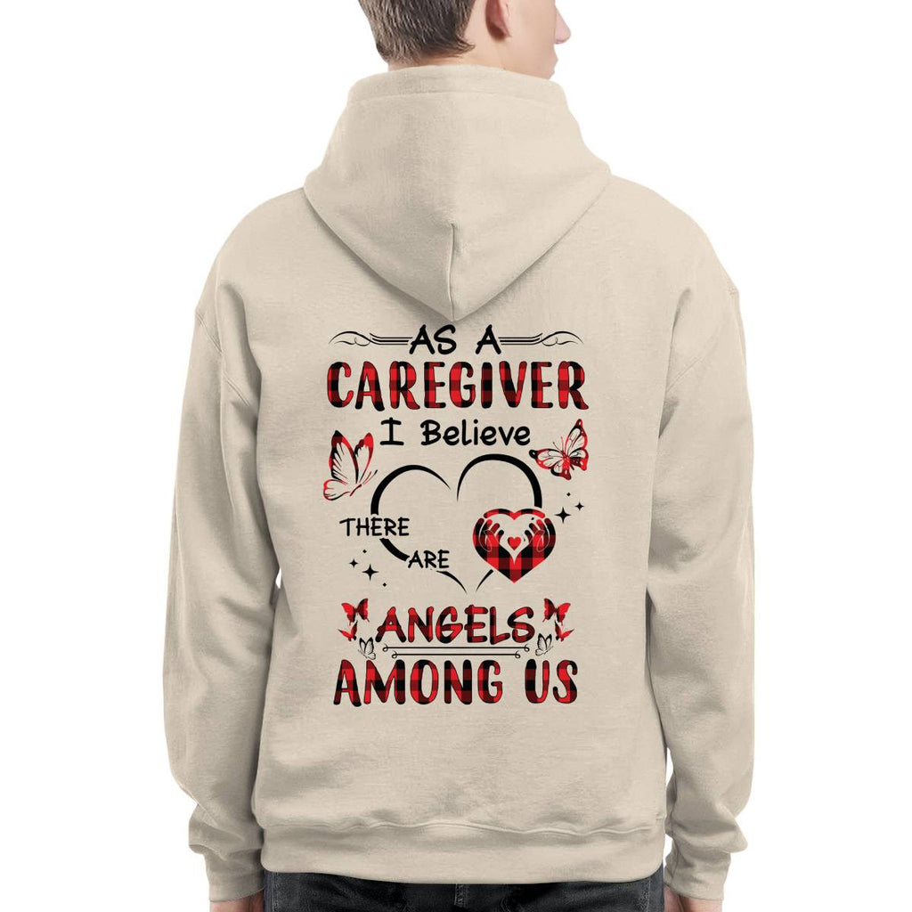 As a Caregiver I Believe There are angels among us-T-shirt - grunx260804-0203