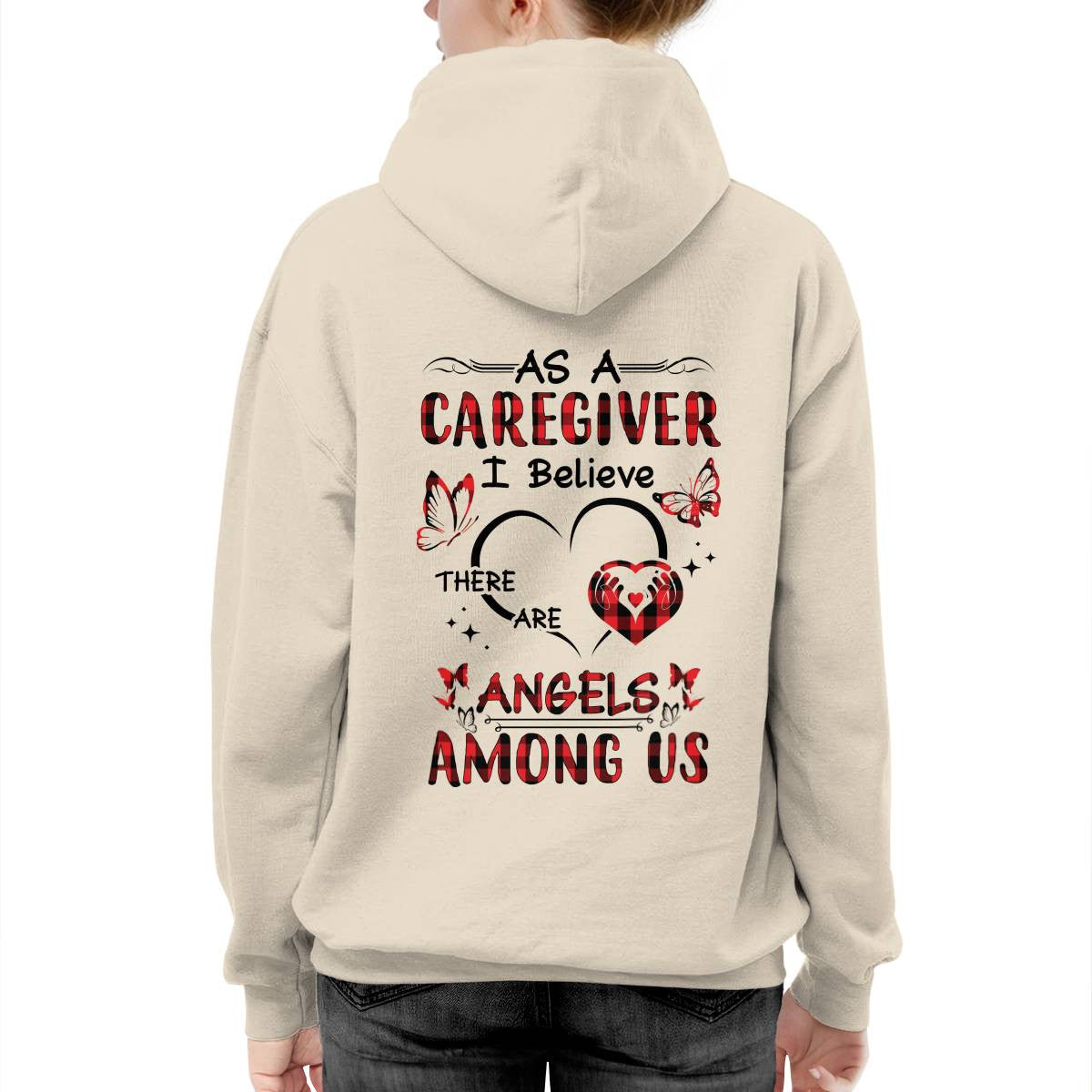 As a Caregiver I Believe There are angels among us-T-shirt - grunx260804-0203
