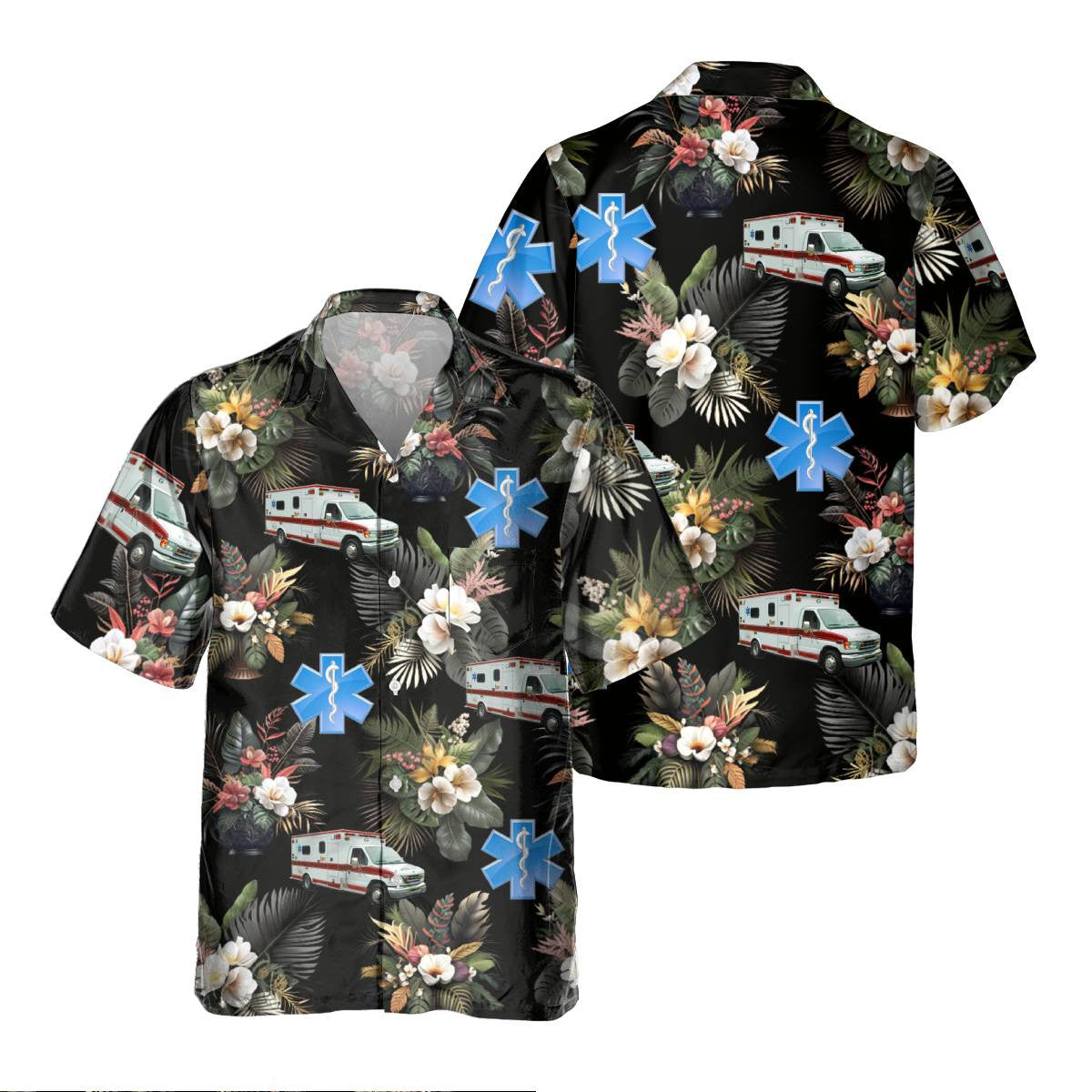 Awesome EMT- AOP Pocket Hawaiian Shirt - grunx260804-0093