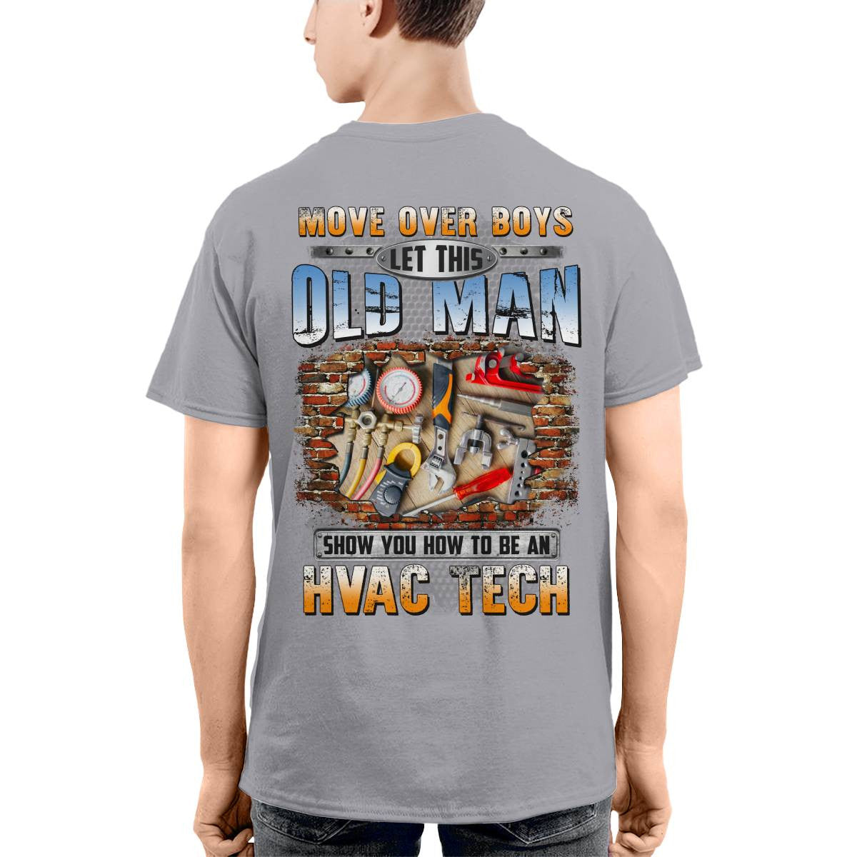Awesome HVAC Tech-T-shirt - grunx260804-0244