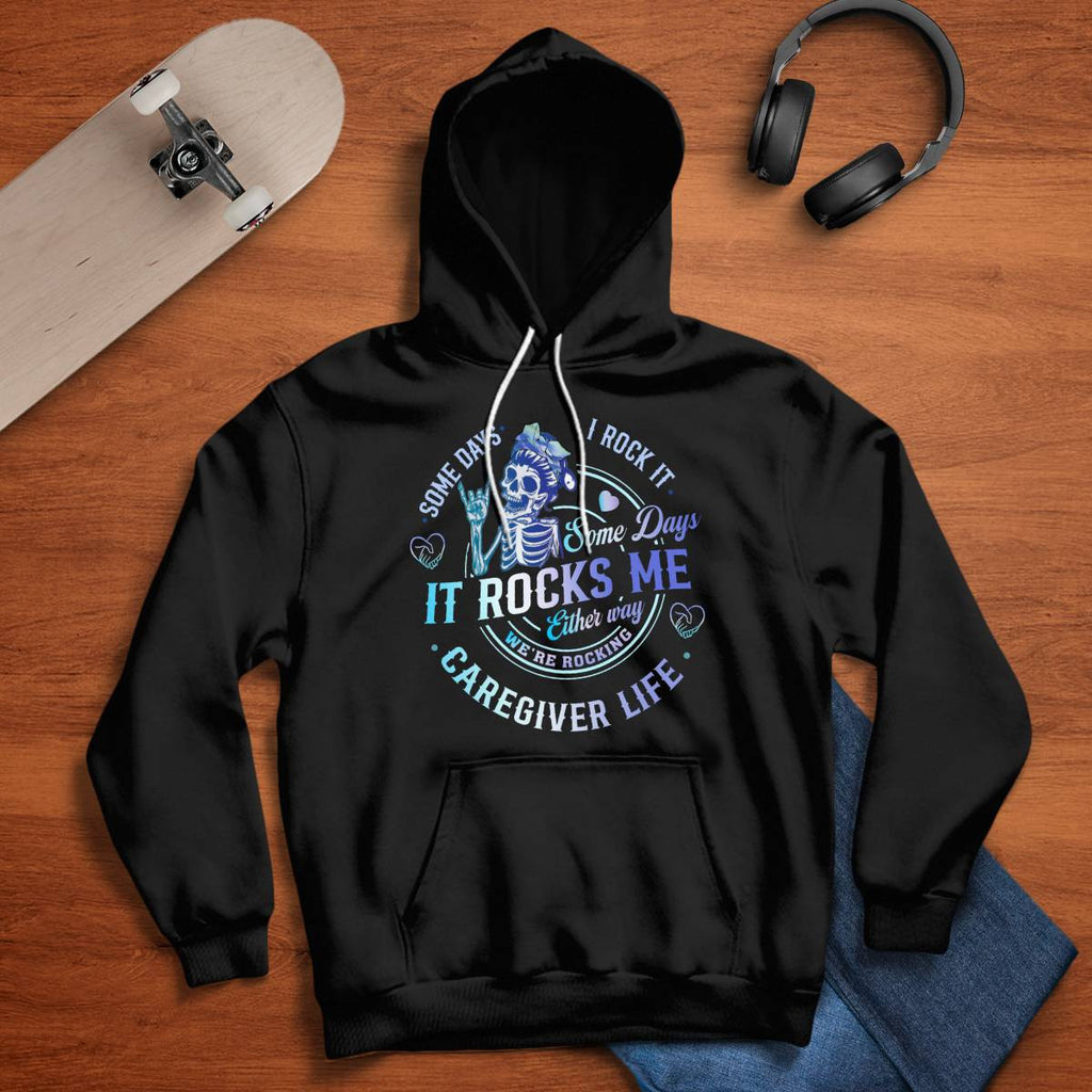 Awesome Caregiver Life-T-shirt-#F100724RCKNG1FCAREZ4